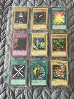 YuGiOh! 118 Card Joblot Bundle Bulk Holos In Sleeves, Blue Eyes White Dragon - Image 4
