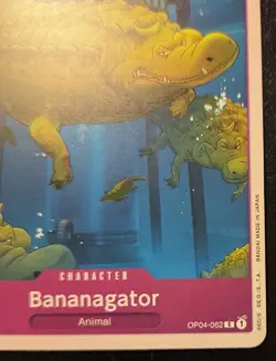 Bananagator OP04-062 Common Kingdoms Of Intrigue One Piece Card Game - Image 5