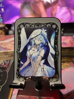 (Double Sided) Goddess Story Metal Card Serialized Anime Waifu Shorekeeper - Image 1
