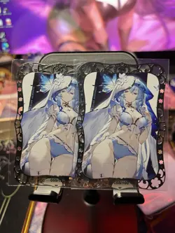(Double Sided) Goddess Story Metal Card Serialized Anime Waifu Shorekeeper - Image 2