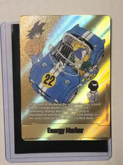 Energy Marker E-76 Gold Manga Booster 02 Dragon Ball Card English - Image 1