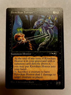 Krovikan Horror Alliances Regular Near mint condition very clean must see!!!!!!! - Image 1