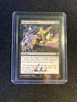 MTG Imp's Mischief Artist Proof - Planar Chaos - Thomas M Baxa - Image 1