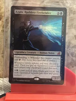 Azula, Ruthless Firebender 0101 TLE Foil MTG Avatar NM/M - Image 1
