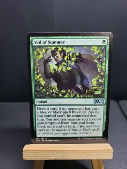 Veil of Summer 198 - MTG M20 Magic The Gathering TCG Magic 20th anniversary - Image 1