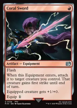 Final Fantasy [FIN] Magic the Gathering RED SINGLES - Choose Your Own! MtG - Image 1