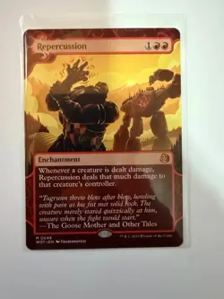 MTG Repercussion #0048 NM, English Wilds of Eldraine: Enchanting Tales - Image 1