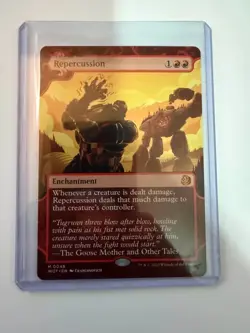 MTG Repercussion #0048 NM, English Wilds of Eldraine: Enchanting Tales - Image 3