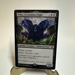 Maha, Its Feathers Night Bloomburrow Regular - Image 1