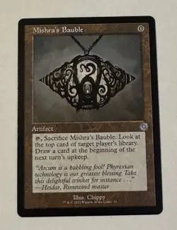MTG Mishra's Bauble - The Brothers' War Retro Frame Artifacts LP - Image 1