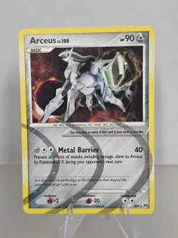 Arceus AR9 Holo Rare Platinum Arceus Pokemon - Image 1