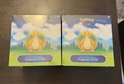Pokemon GO Premier Deck Holder Collection Sealed Box (Dragonite VSTAR) Lot Of 2 - Image 1