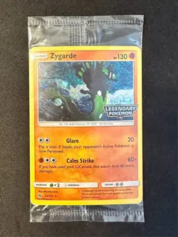 Zygarde 72/131 Forbidden Light Legendary Pokemon Stamp Promo SEALED Exclusive Nm - Image 1