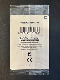 Zygarde 72/131 Forbidden Light Legendary Pokemon Stamp Promo SEALED Exclusive Nm - Image 2