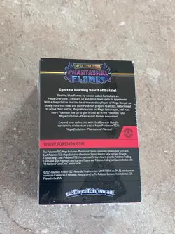 Sealed Pokemon Phantasmal Flames Booster Bundle - Image 2