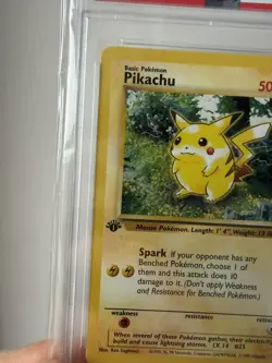 1999 Pokemon Jungle 1st Edition Pikachu #60 - PSA 10 Gem Mint - Image 3