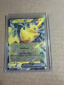 Pikachu ex 063/193 Double Rare Holo NM Pokemon SV02: Paldea Evolved - Image 1