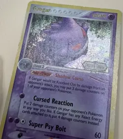Pokemon Gengar EX Legend Maker Reverse Holo Foil Stamp 2006 5/92 - Image 5