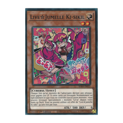 Carte Yu-Gi-Oh! 🇫🇷 Live☆Jumelle Ki-sikil RA04-FR035 SR Super Rare - Image 1