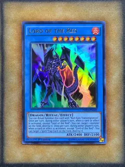Yugioh Lord of the Red DRL3-EN068 Ultra Rare 1st Ed NM - Image 1
