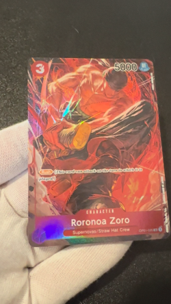NM 💎 RORONOA ZORO #025 (OP01-025) ALT RARE - ROMANCE DAWN ONE PIECE TCG - Image 2