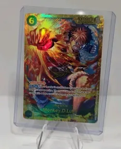 ONE PIECE Card Game Monkey.D.Luffy SEC Carrying on His Will OP13 118 ENGLISH - Image 1