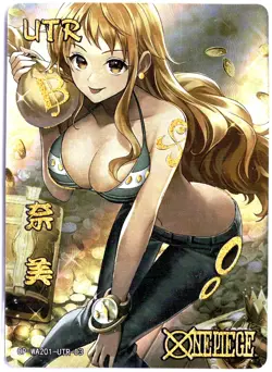 CASE HIT UTR!!! ONE PIECE Nami HOLOFOIL - Image 1