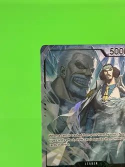 One Piece Series 12 Legacy Of The Master Kuzan Alternate Art OP12-040, Leader!!! - Image 4