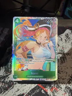 Nami OP14-031 SR Foil One Piece The Azure Sea's Seven OP TCG NM - Image 1