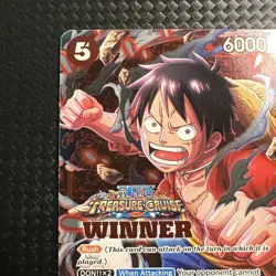 MONKEY D. LUFFY TREASURE CRUISE WINNER PACK VOL.5 ONE PIECE PROMO 2023 NEAR MINT - Image 3