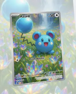 Custom Fan Art Card Azurill - Image 1
