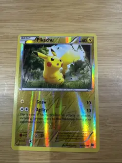 Pokemon Card Pikachu Breakthrough Reverse Holo 48/162 Near Mint - Image 1