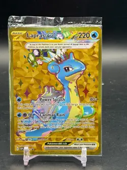 Lapras ex 164 Black Star Promo (Sealed) - Pokemon TCG - S&V Promo Card - Image 1