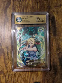 2022 Kayou Naruto Tsunade NR-BP-014 BP Rare CCG 9.5 Mint+ Graded Card - Image 1
