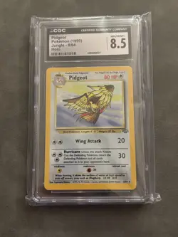 CGC 8.5 NM/MINT+ Pidgeot 1999 Jungle 8/64 Holo Pokemon Card - Image 1
