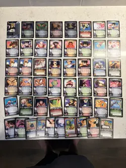 Vintage Dragon Ball Z Card Lot. 🔥 featuring A Clear Gohan Card. ￼ - Image 1