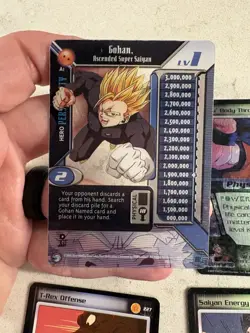 Vintage Dragon Ball Z Card Lot. 🔥 featuring A Clear Gohan Card. ￼ - Image 2