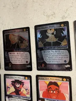 Vintage Dragon Ball Z Card Lot. 🔥 featuring A Clear Gohan Card. ￼ - Image 5
