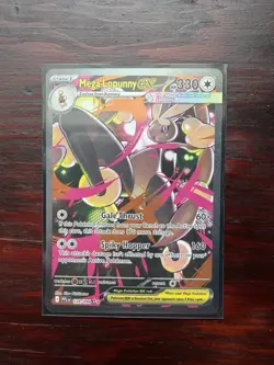 Mega Lopunny EX 128/094 SIR: Phantasmal Flames Pokemon Card - Image 1