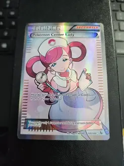 Pokemon TCG Cards Pokemon Center Lady 105/106 Flashfire Full Art Ultra Rare NM - Image 1