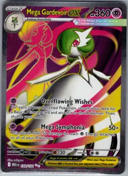 Mega Gardevoir ex - 159/132 ME01: Mega Evolution - Pokemon Card - NM - Image 1