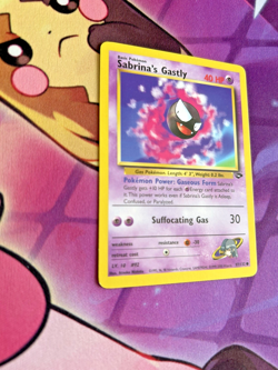 Sabrina's Gastly - 97/132 [Gym Challenge] Pokemon TCG - WOTC Vintage Card - NM - Image 2