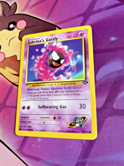 Sabrina's Gastly - 97/132 [Gym Challenge] Pokemon TCG - WOTC Vintage Card - NM - Image 4