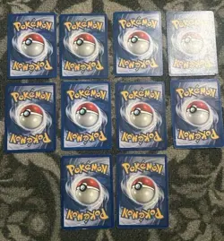🚨Pokemon Card Lot Of 10 WOTC Vintage Holos Condition Ninetales Kingdra Fearow🚨 - Image 2