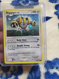 Regigigas 4/17 POP Series 9 Promo Holo Rare Pokemon Card LP - Image 1