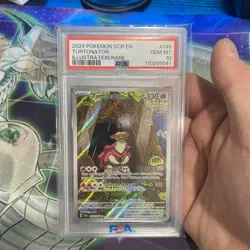Pokemon TCG Turtonator 146/142 Illustration Rare Stellar Crown Card PSA 10 - Image 2