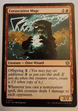 Coruscation Mage BLB #131 Uncommon Regular NM+ - Image 1