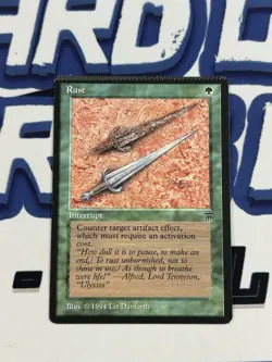 1994 Magic the Gathering Factory Miscut Rust - Image 1