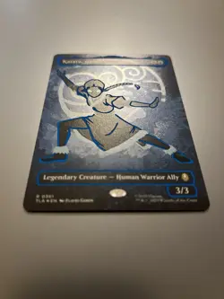 MTG Katara The Fearless (Borderless) (Neon Ink Foil) Avatar: The Last Airbender - Image 3