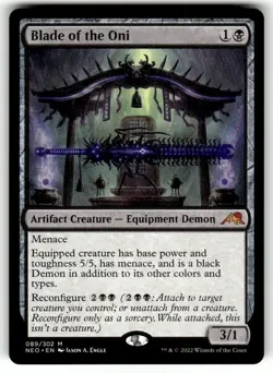 Blade of the Oni M Promo Pack: Kamigawa: Neon Dynasty 89 NM - Image 1